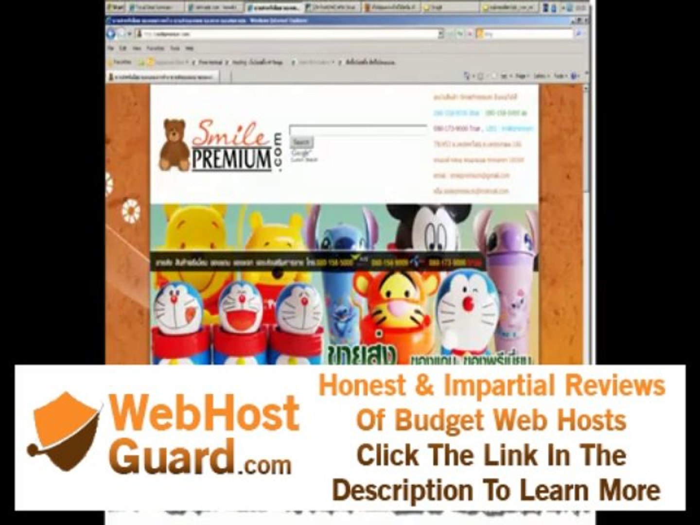 webhosting + thailand