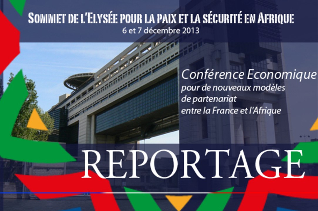 #SommetElysee Conférence pour un nouveau modèle de partenariat économique entre l’Afrique et la France