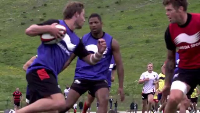 Tignes - Entraînement du RC Toulonnais - Juillet 2013
