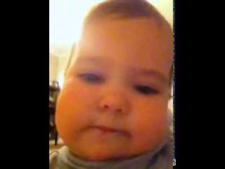 Baby Takes First Selfie