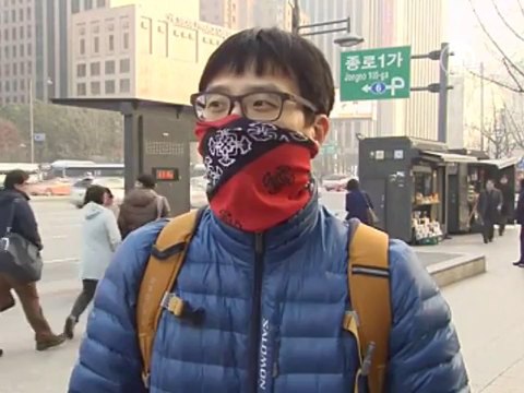 В Сеуле не могут дышать из-за китайского смога