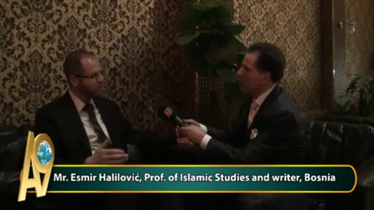 Mr. Esmir Halilovic, Prof. of Islamic Studies and writer, Bosnia