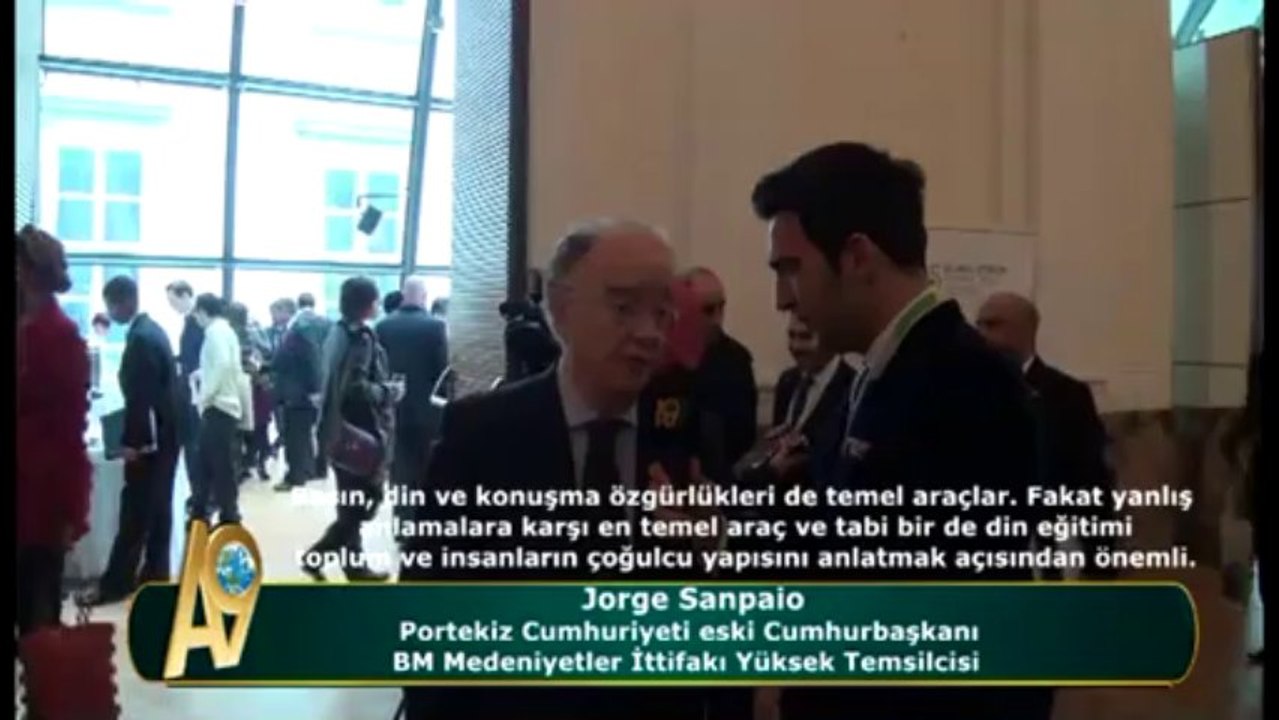 Jorge Sanpaio - Portekiz Cumhuriyeti eski Cumhurbaşkanı BM Medeniyetler İttifakı Yüksek Temsilcisi