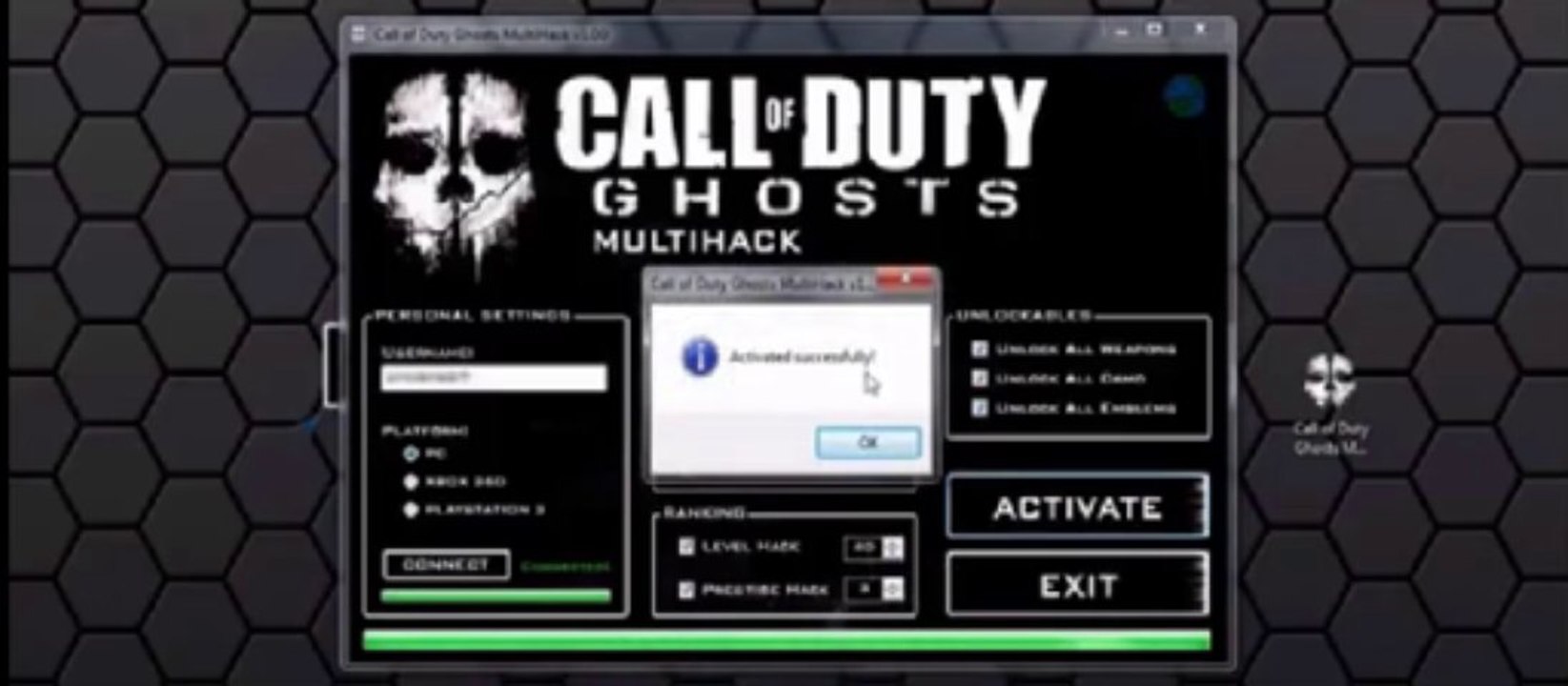 Call of Duty Ghosts Wall Hack AimBotHacks PC PS3 Xbox3 2013