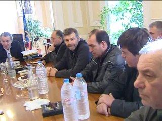 Γκλέτσος με αλιείς σε Περγαντά