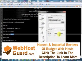 Use Webhosting as Vpn