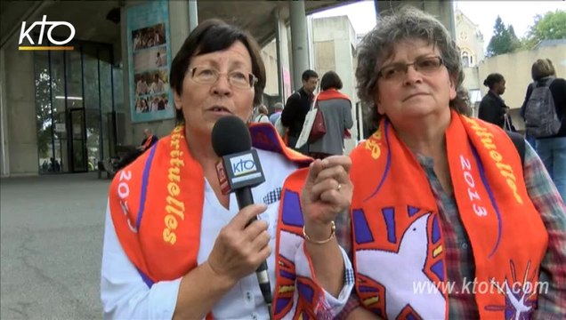 Rassemblement des familles spirituelles à Lourdes : Témoignage de Françoise et Jeanine