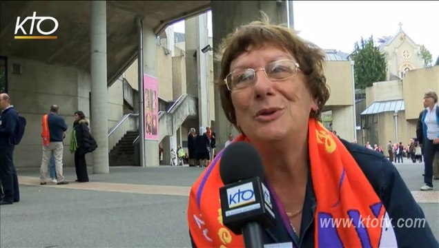 Rassemblement des familles spirituelles à Lourdes : Témoignage de Monique