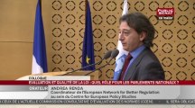 Colloque de M.Assouline : Evaluation et qualité de la loi : quel rôle pour les parlements nationaux? - Colloque