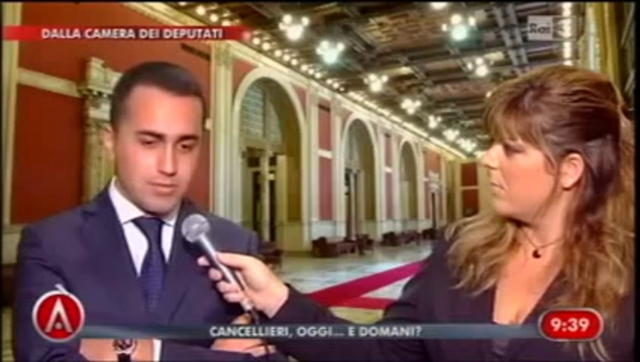 5/11/2013 M5S Luigi Di Maio a Agorà Rai 3