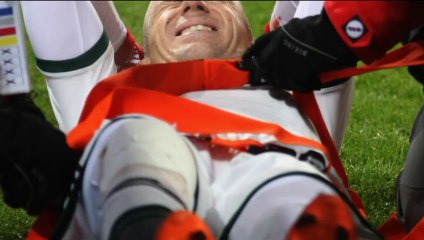 Injured Robben out for six weeks