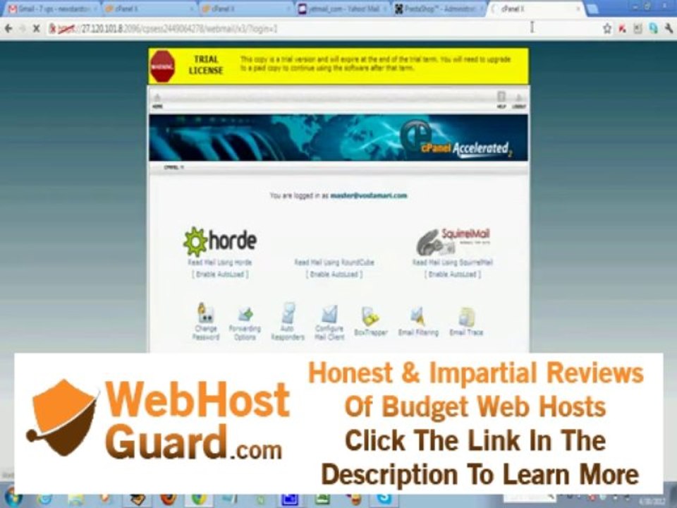 Email Hosting - Unlimited Email Accounts, Webmail, POP3, IMAP - Unlimited Webmail IP: 27.120.101.8