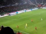 Ambiance Rennes - Saint Etienne (RCK   Tribune Rouge)