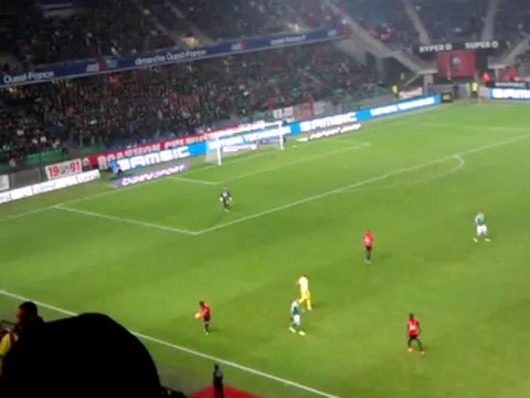 Ambiance Rennes - Saint Etienne (RCK + Tribune Rouge)