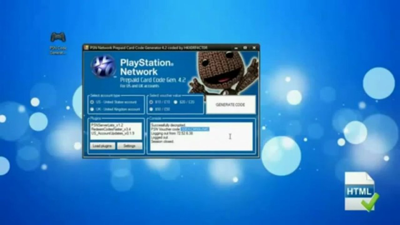 Free PSN Codes - Free PSN Code Generator 2013 Working 100%