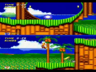 Sonic 2 2-Player Battle Mode 1