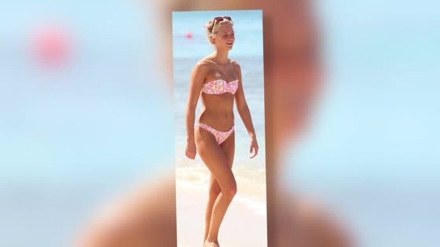 Erin Heatherton Hits The Beach In Barbados