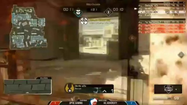MLG Colombus - VOD - Call of Duty Ghosts - Optic Gaming Vs Adversity - Game 3