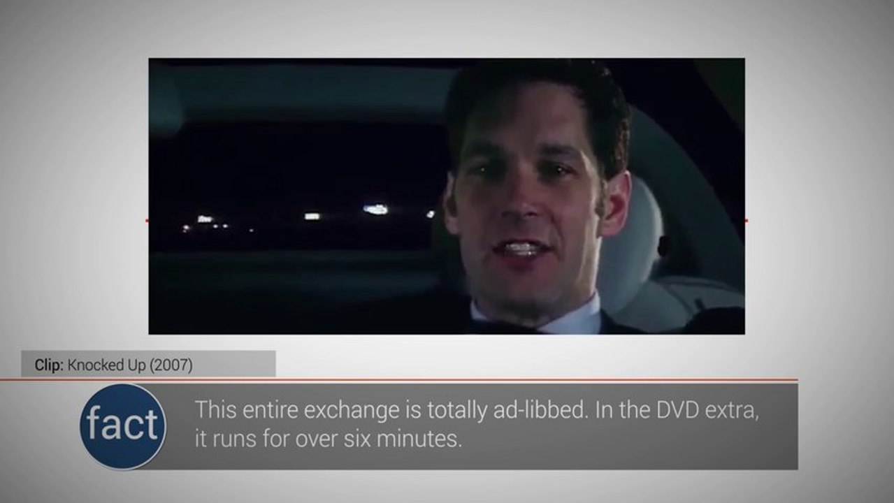 Best Unscripted Movie Scenes: Know How I Know You're Gay (Knocked Up)