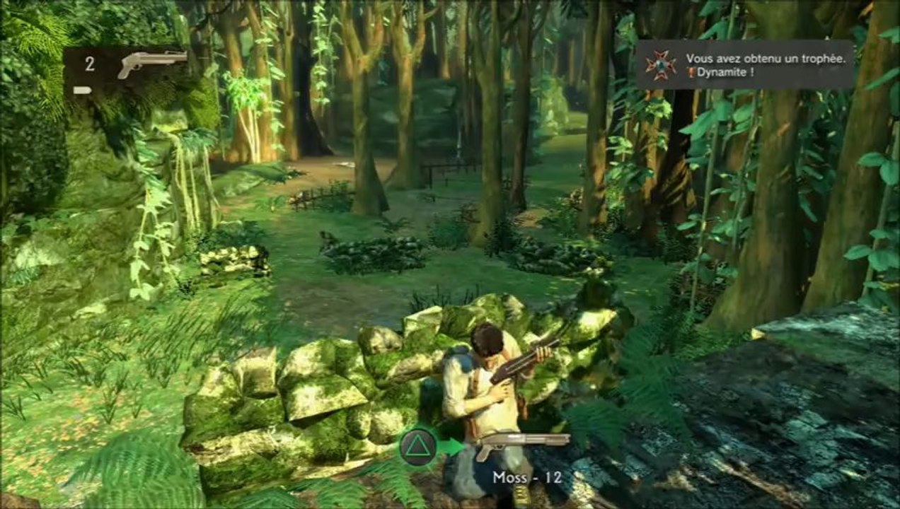 Uncharted  Drake's Fortune trophée Expert en explosifs