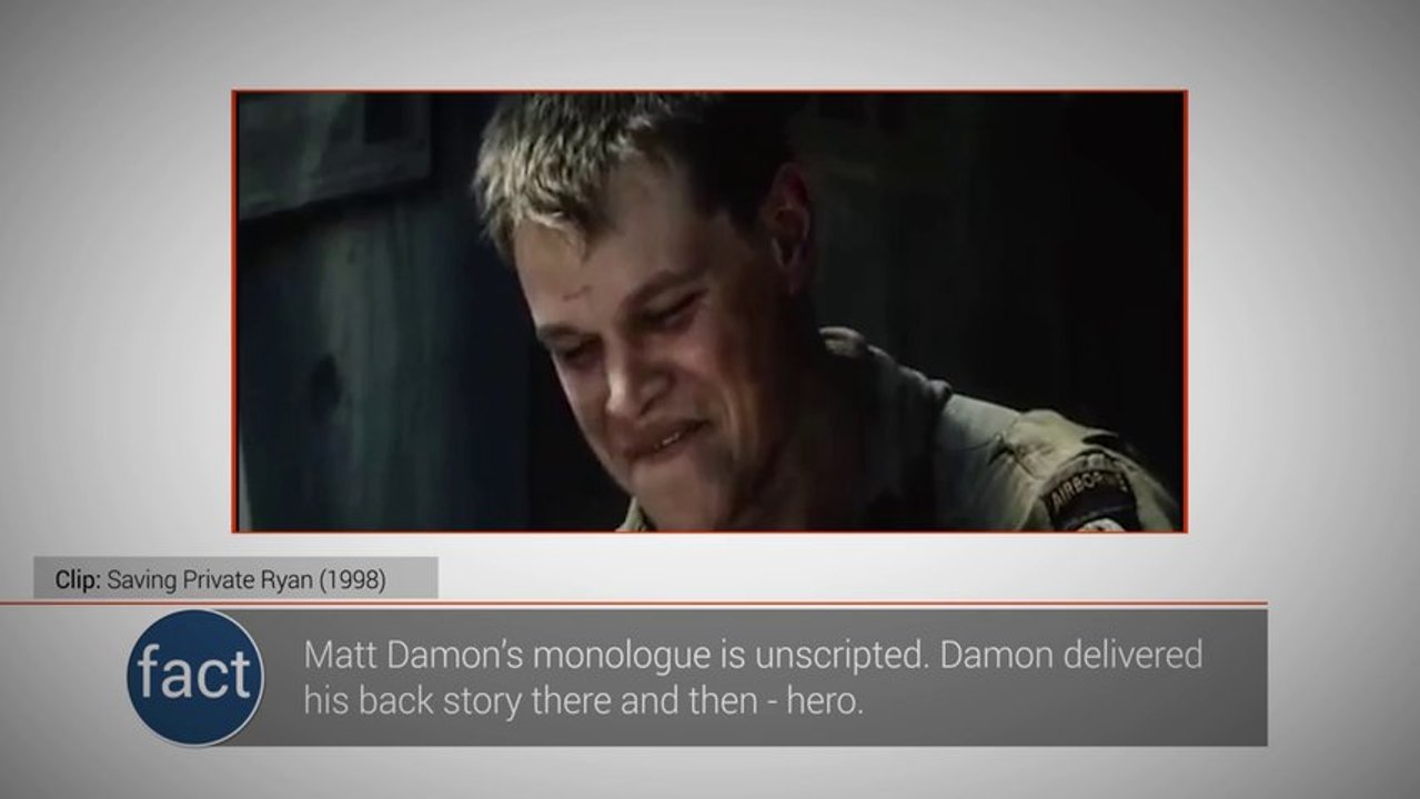 Best Unscripted Movie Scenes: Private Ryan's Story (Saving Private Ryan)