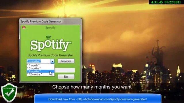 Spotify Premium Code Generator Working 100% Updated December 2013