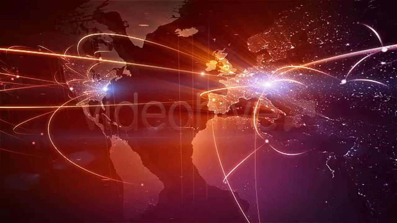 World Map - After Effects Template