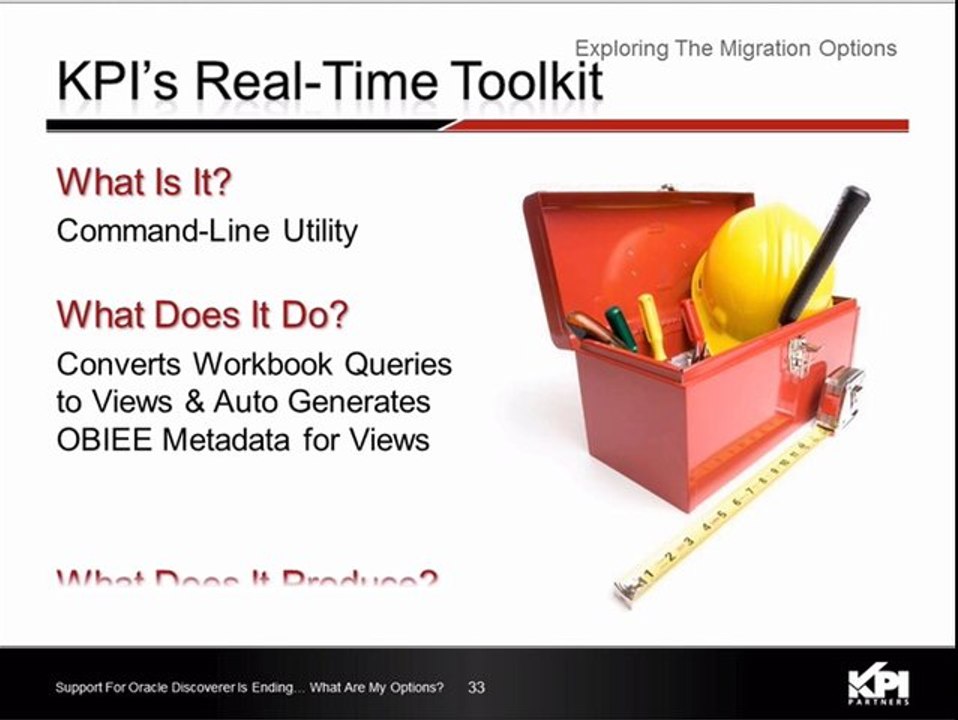 PT 5: Exploring The Migration Options [Support For Oracle Discoverer Is Ending… What Are My Options]