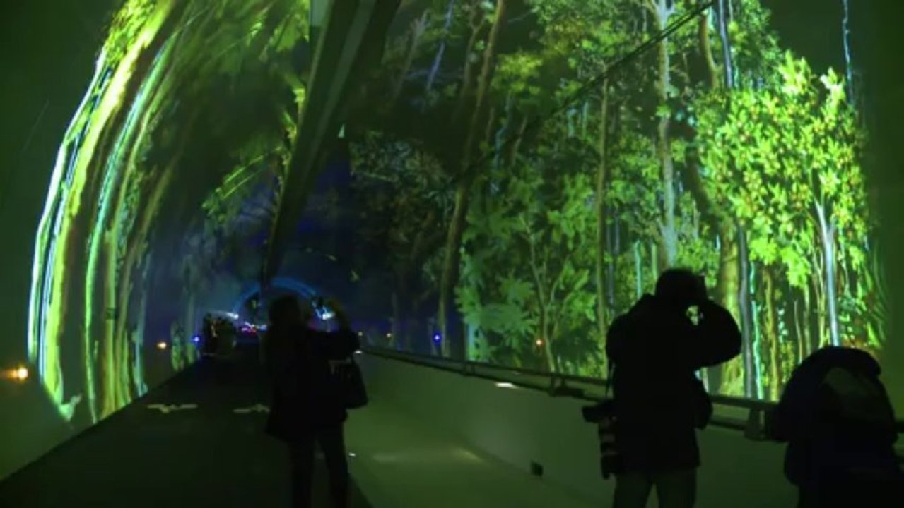 Lyon: ouverture d'un tunnel pour piétons, vélos et bus