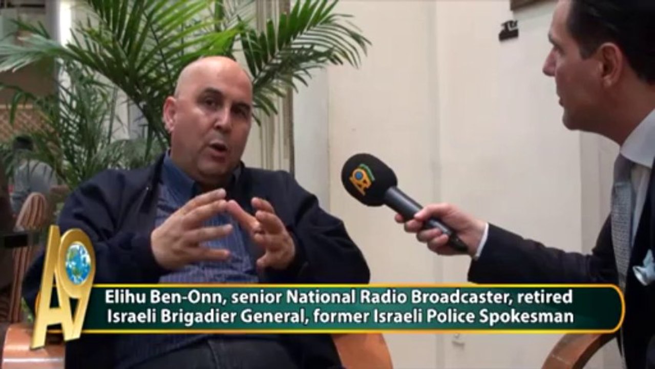 Elihu Ben-Onn, Senior National Radio Broadcaster, retired Israeli Brigadier General, former Israeli Police Spokesman