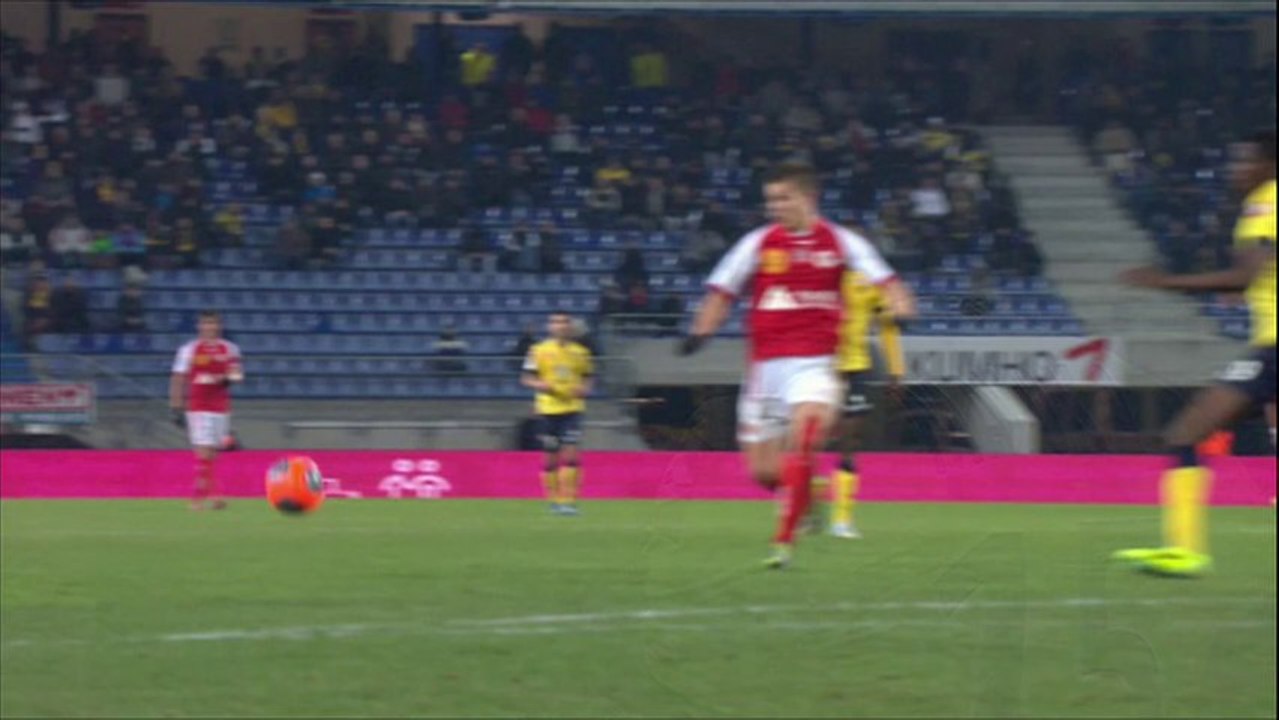 But Prince ONIANGUE (86ème) - FC Sochaux-Montbéliard - Stade de Reims - (0-2) - 04/12/13 (FCSM - SdR)