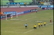 Gol de Edder Farias de Penalty(Caracas) Vs Tachira (2-0)