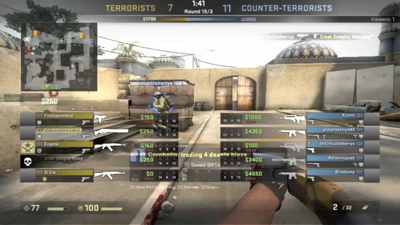 frag test