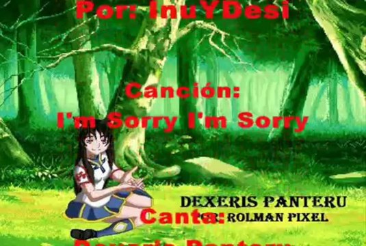 Utausong Im Sorry Im Sorry Dexeris Panteru (Pixel Art Rolman Par