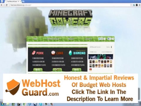 Free Minecraft Server Hosting Get Your Free Minecraft Server Today for Free 2013