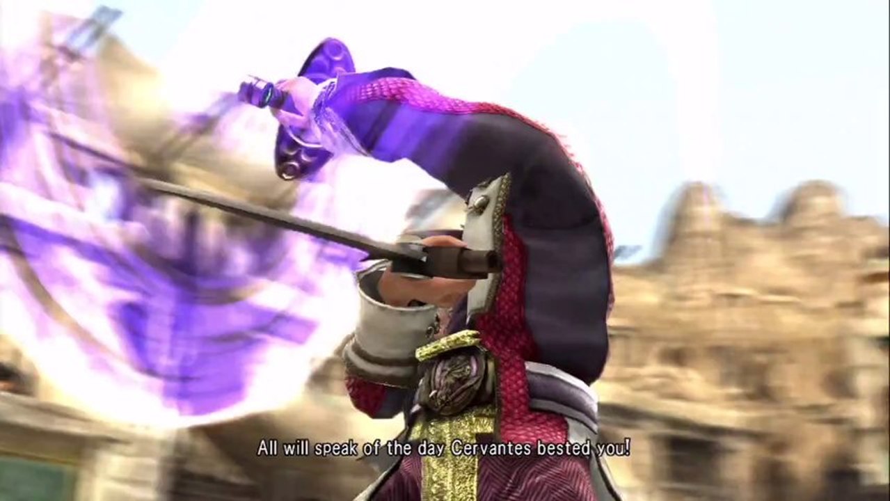Soul Calibur V - Ranked Match 2 - Mitsurugi Versus Cervantes