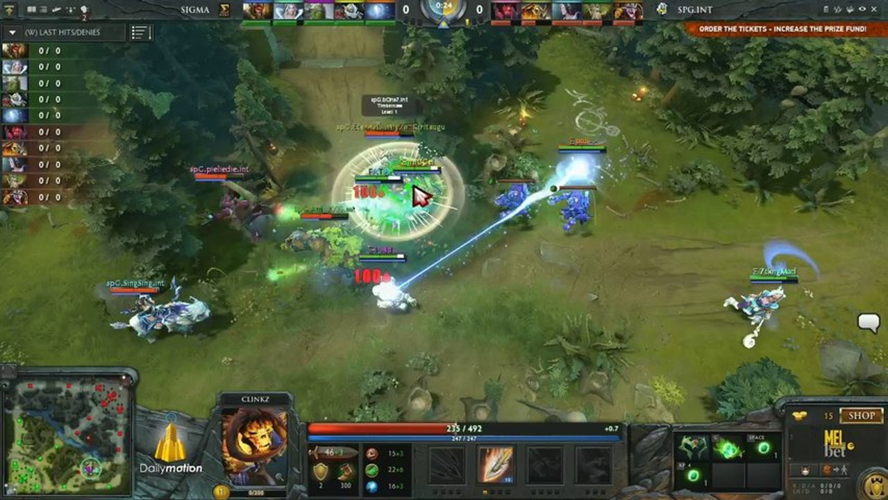 Speed Gaming vs Sigma Game 2 - DOTA 2 Champions League - TobiWan & Capitalist