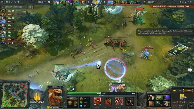 Speed Gaming vs Sigma Game 3 - DOTA 2 Champions League - TobiWan & Capitalist