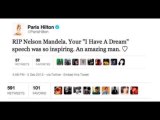 Nelson Mandela mort le tweet de Paris Hilton fait le Buzz