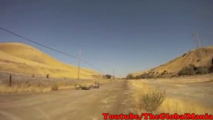 Desert Dirtbike Wheelie Fail