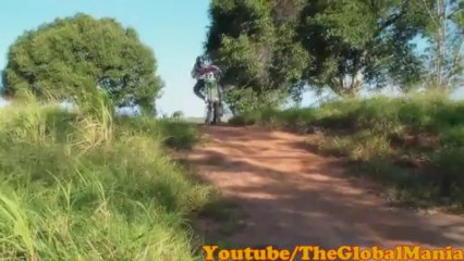 Big Dirtbike Crash KX250F