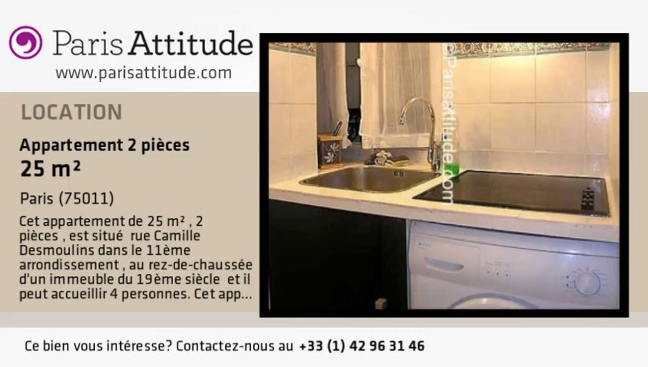 Appartement 1 Chambre à louer - Voltaire, Paris - Ref. 6410