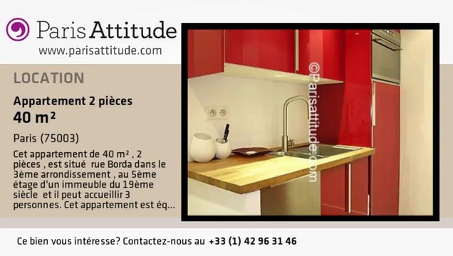 Appartement 1 Chambre à louer - Arts et Métier, Paris - Ref. 5476