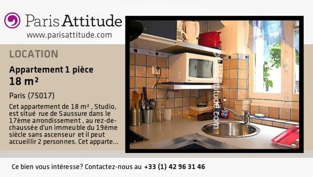 Appartement Studio à louer - Batignolles, Paris - Ref. 3778