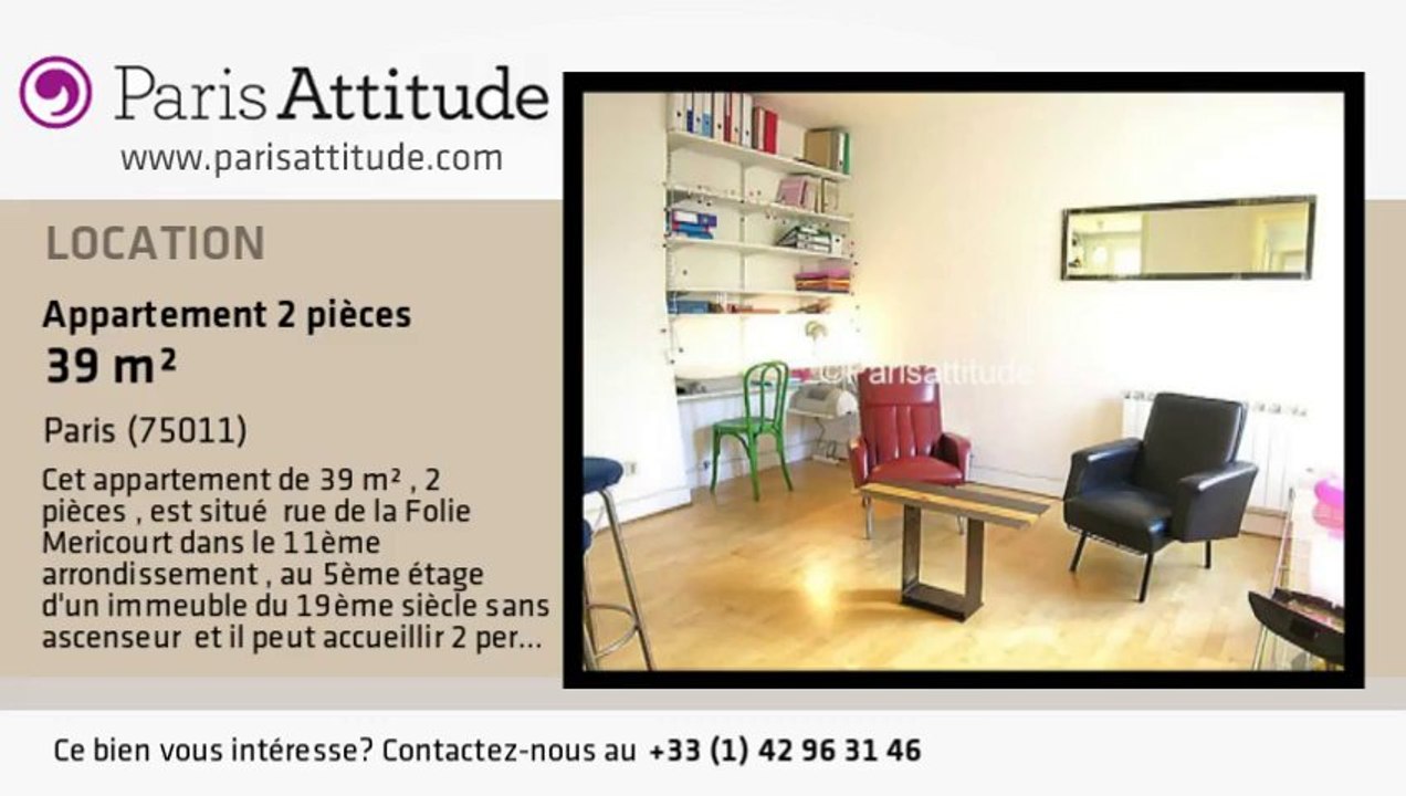 Appartement 1 Chambre à louer - Parmentier, Paris - Ref. 5901