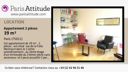 Appartement 1 Chambre à louer - Parmentier, Paris - Ref. 5901