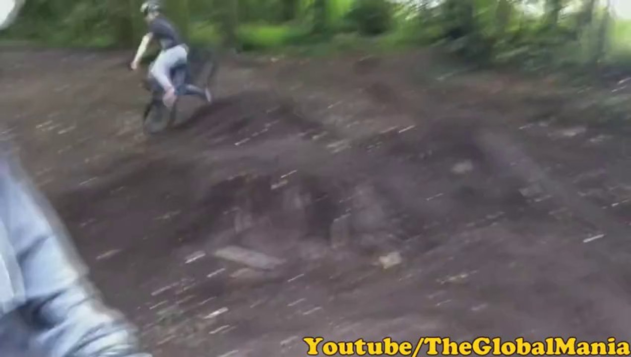 Bmx Dirt Jump Faceplant
