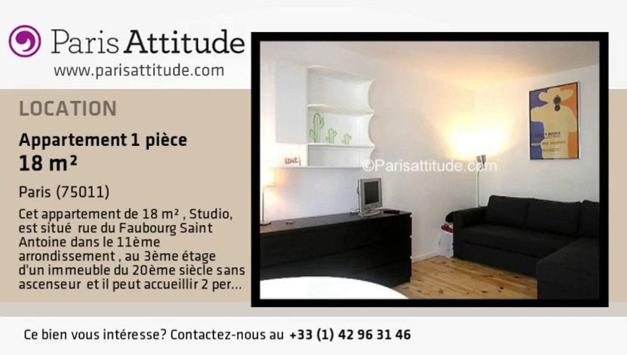Appartement Studio à louer - Reuilly Diderot, Paris - Ref. 5719