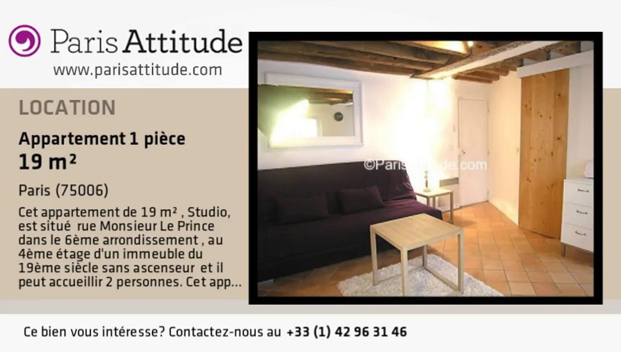 Appartement Studio à louer - Jardin du Luxembourg, Paris - Ref. 7009