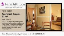 1 Bedroom Apartment for rent - Convention, Paris - Ref. 1612